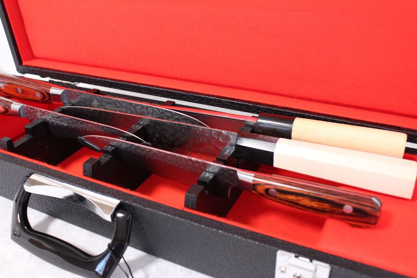 Japanese Carving Knife with Leather Case