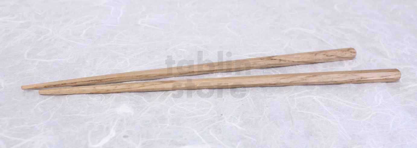 6 Chestnut Wood Chopsticks Mito