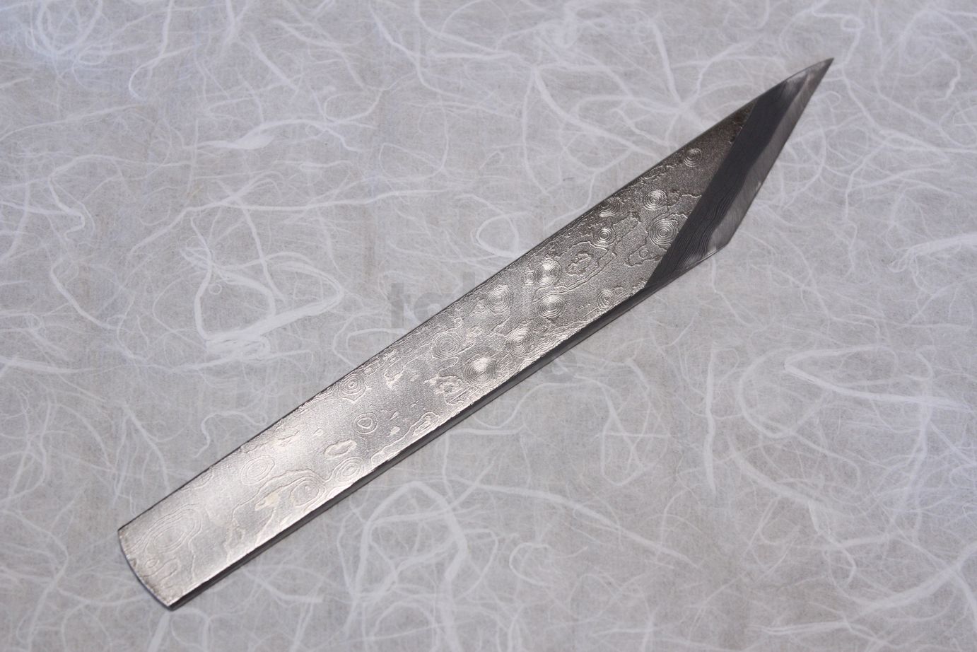 Kiridashi kogatana Suminagashi Damascus Takao Japanese woodworking Knife  blue-2 56mm - tablinstore