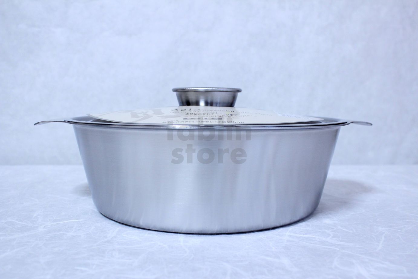 Japanese Stainless Steel Shabu Shabu Nabe Hot Pot Zei 26cm - tablinstore