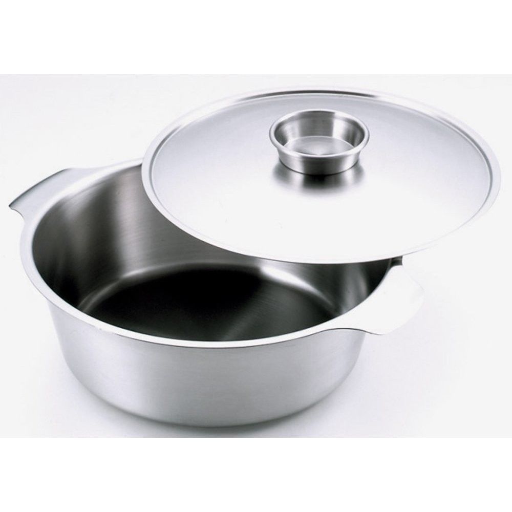 Japanese Stainless Steel Shabu Shabu Nabe Hot Pot Zei 26cm - tablinstore