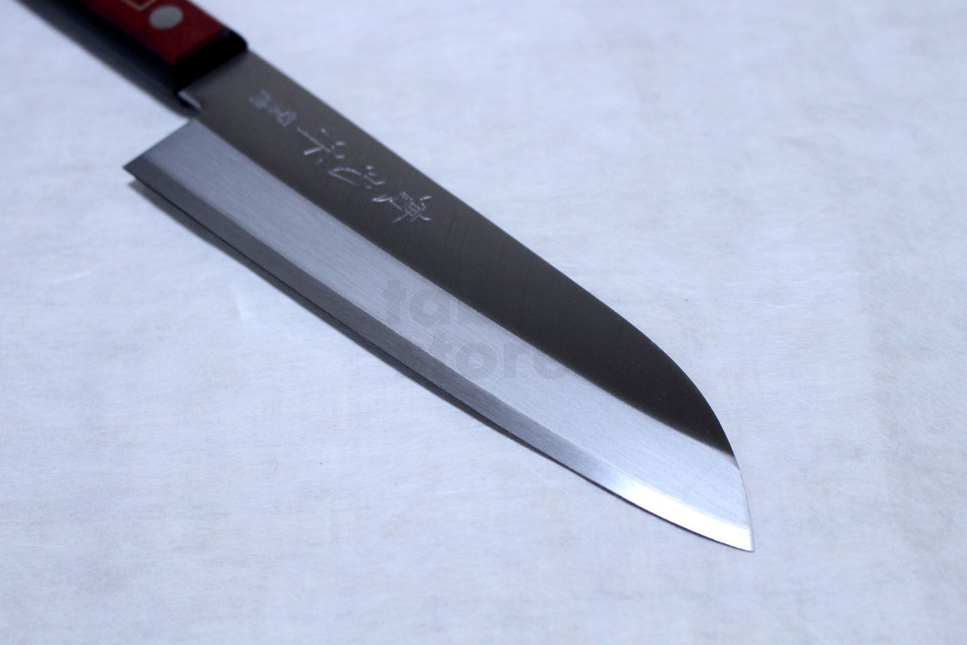 Aogami Super steel blue Jikko Japanese Santoku All Purpose knife cn