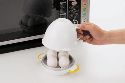 Akebono Microwave Egg Boiler (4 eggs)