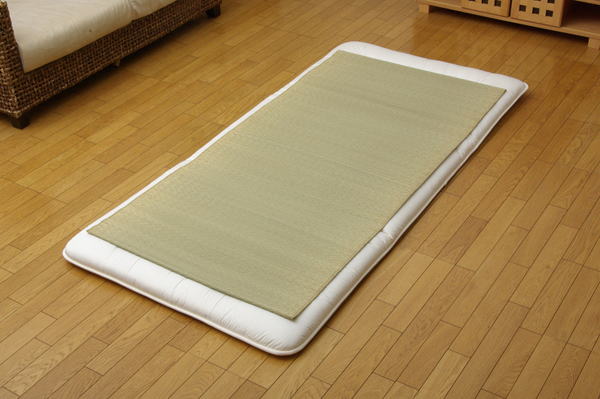 IKEHIKO Japanese rush grass Tatami Mattress Foldable Bed Floor Futon Made  in JP