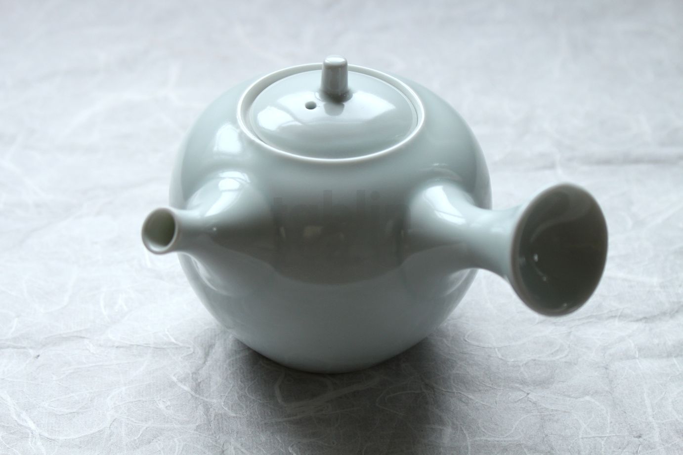 Arita Porcelain Japanese tea pot white ceramic strainer hakuto 400ml ...